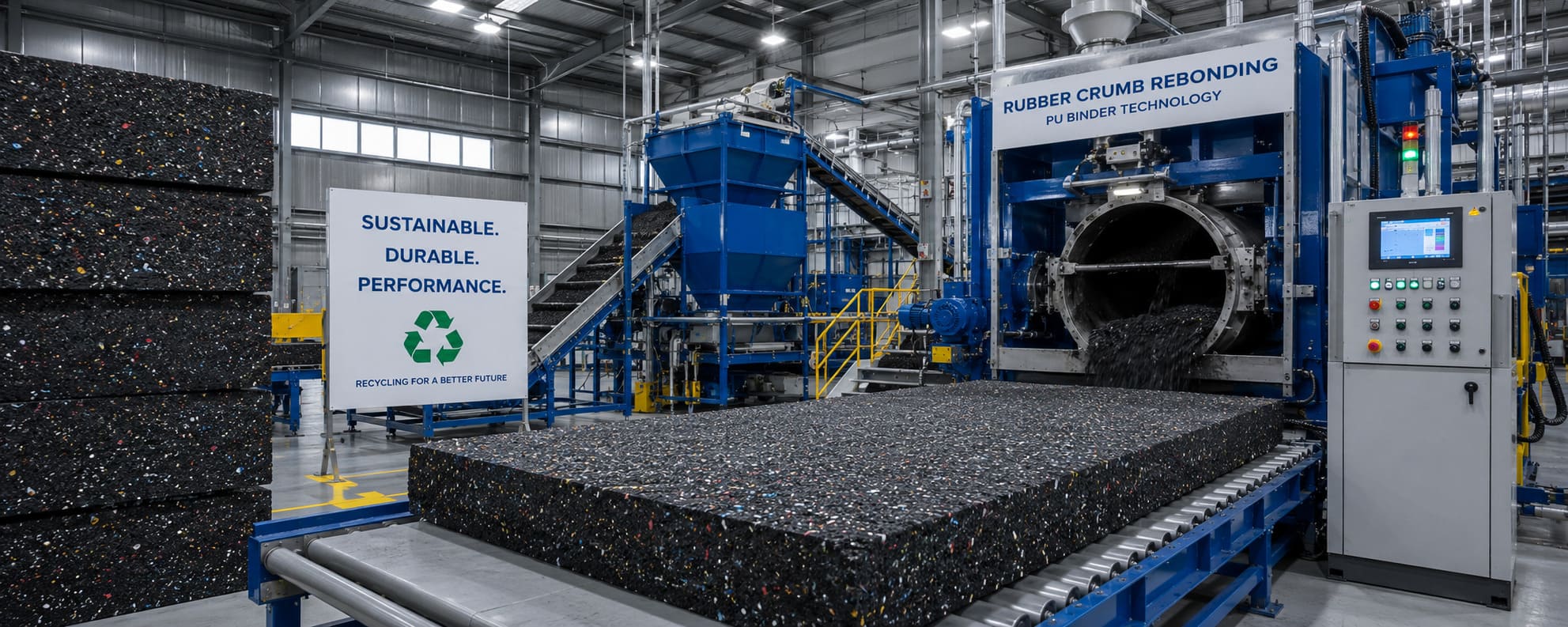 3-Rubber-recycling-plant-production-line